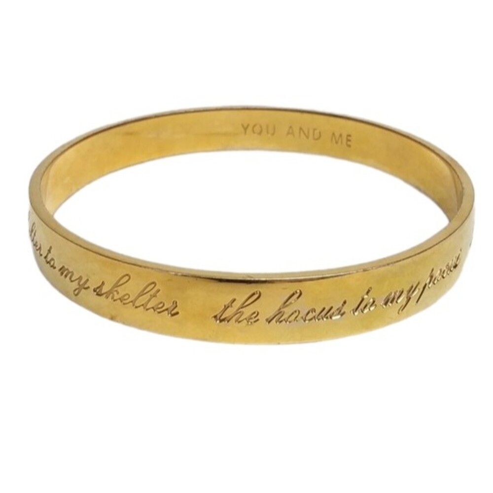 Kate Spade You and Me Idiom Bangle Bracelet
